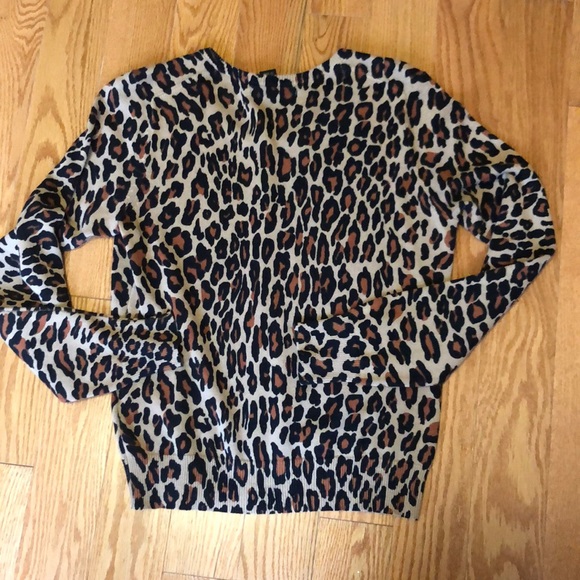 Cheetah print cardigan - Picture 3 of 3